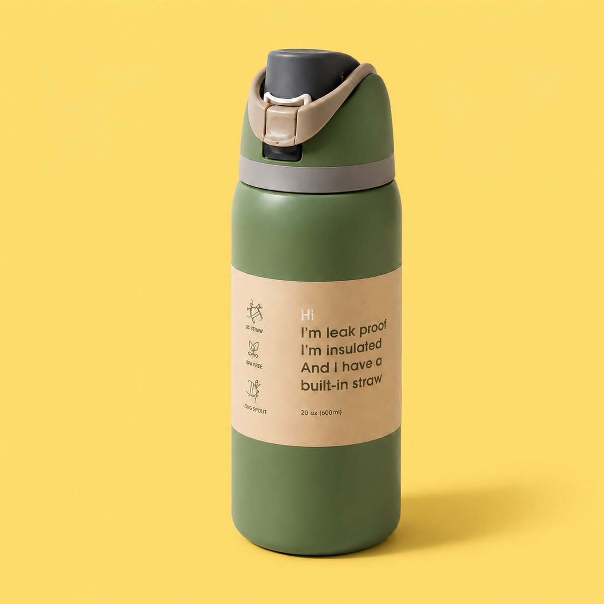 Insulated Stainless Steel Water Bottle 945 ml