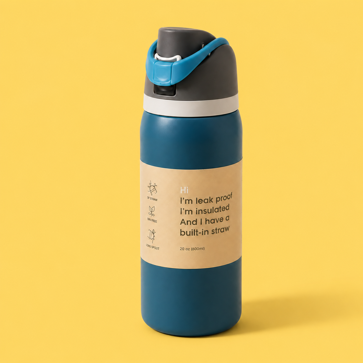 Insulated Stainless Steel Water Bottle 945 ml