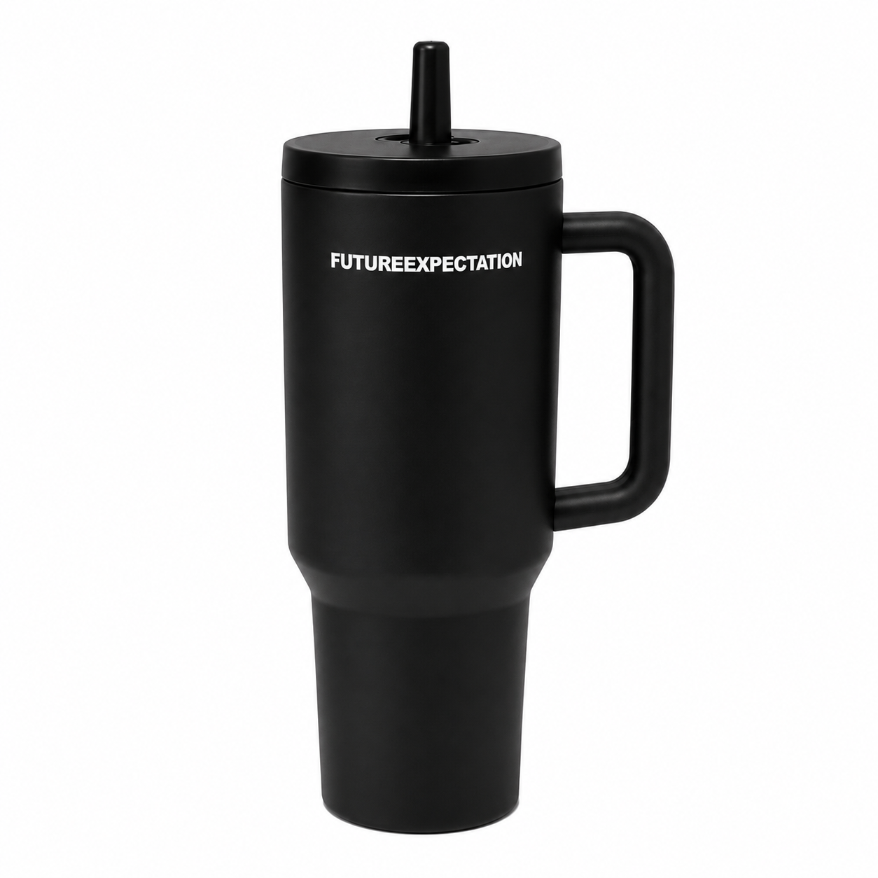 Travel Tumbler with Handle & Straw – 40 oz